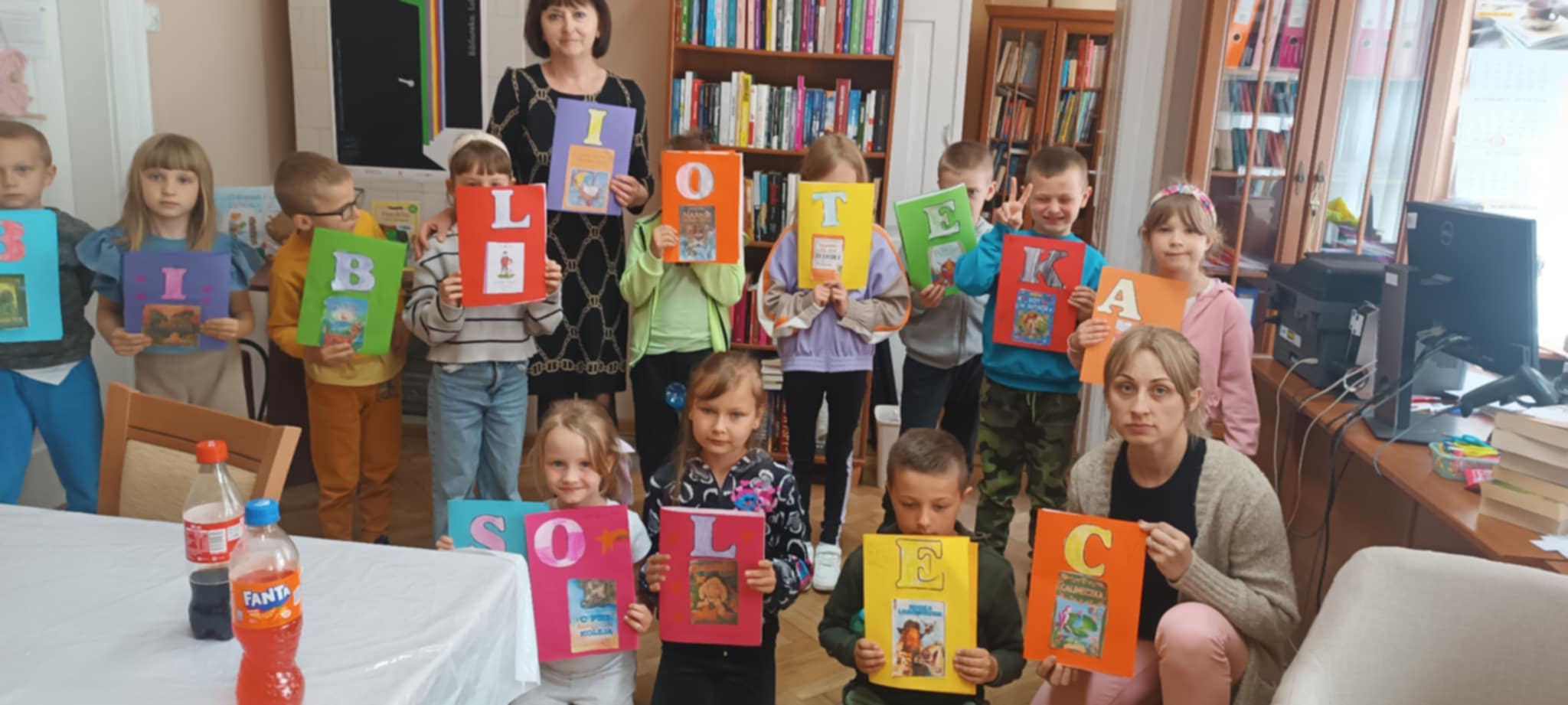Biblioteka- lubię tu być.
