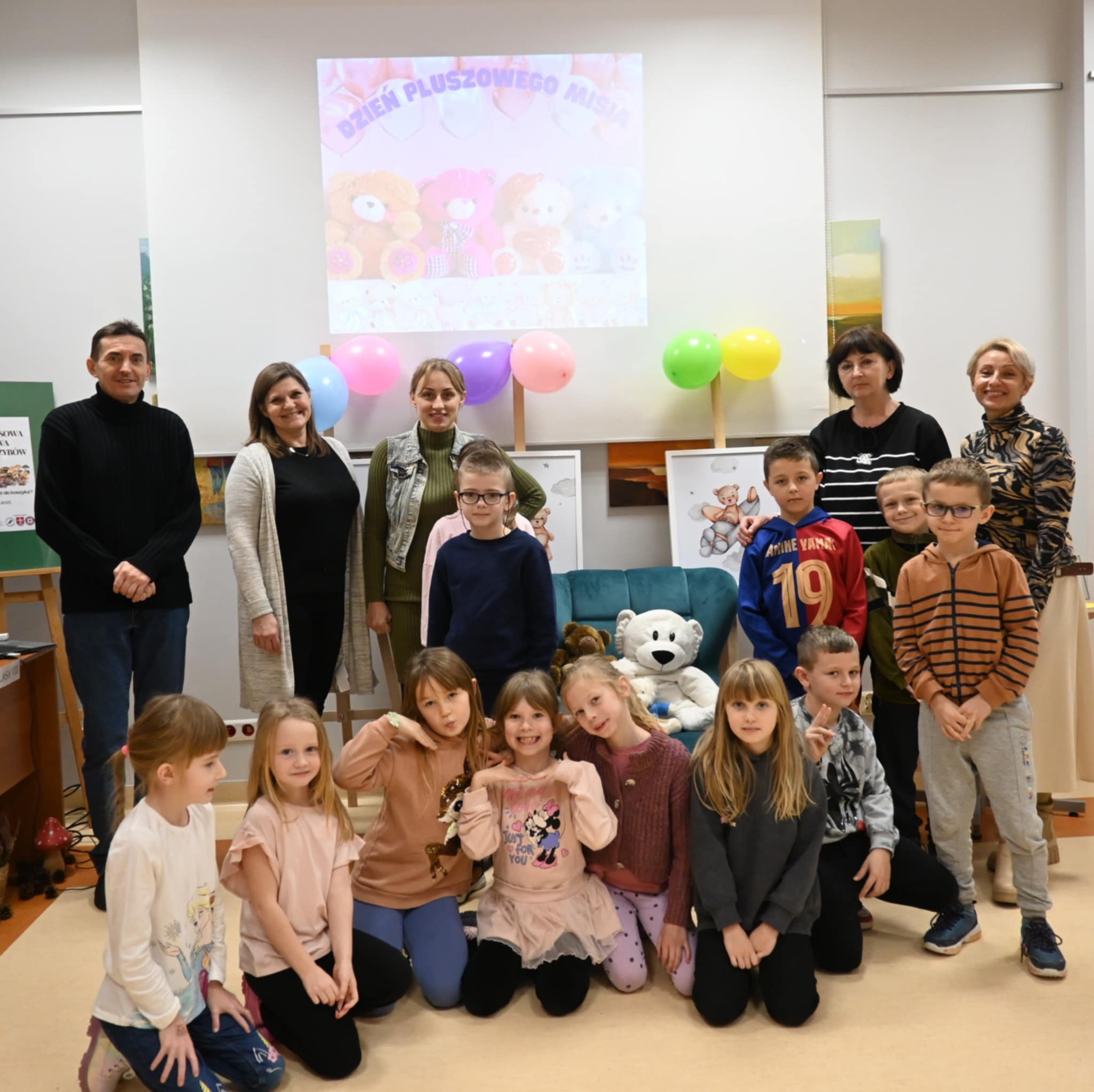 Zakodowany Dzień Pluszowego Misia w bibliotece pedagogicznej!