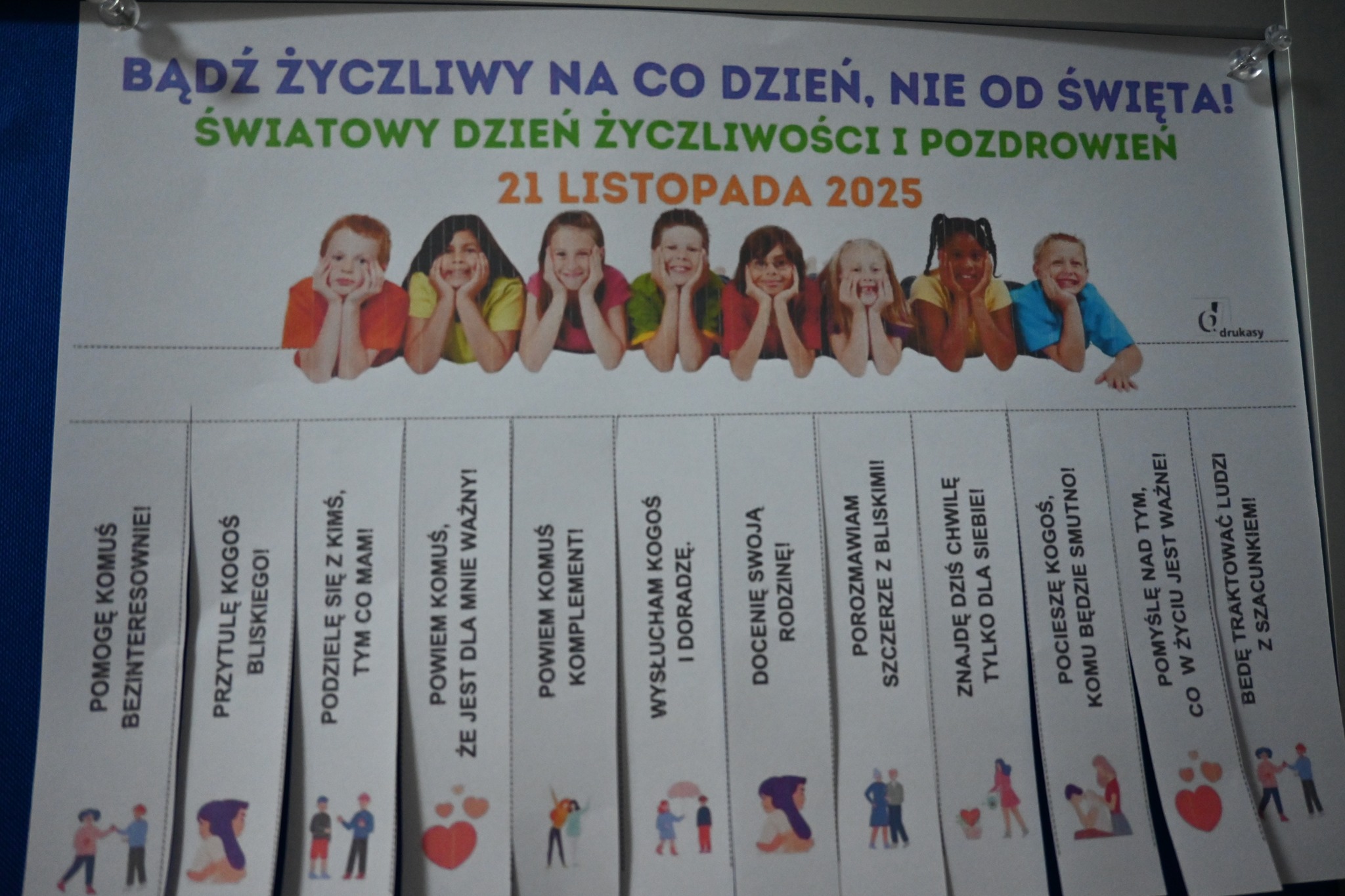 Światowy Dzień Życzliwości i Pozdrowień w naszej szkole