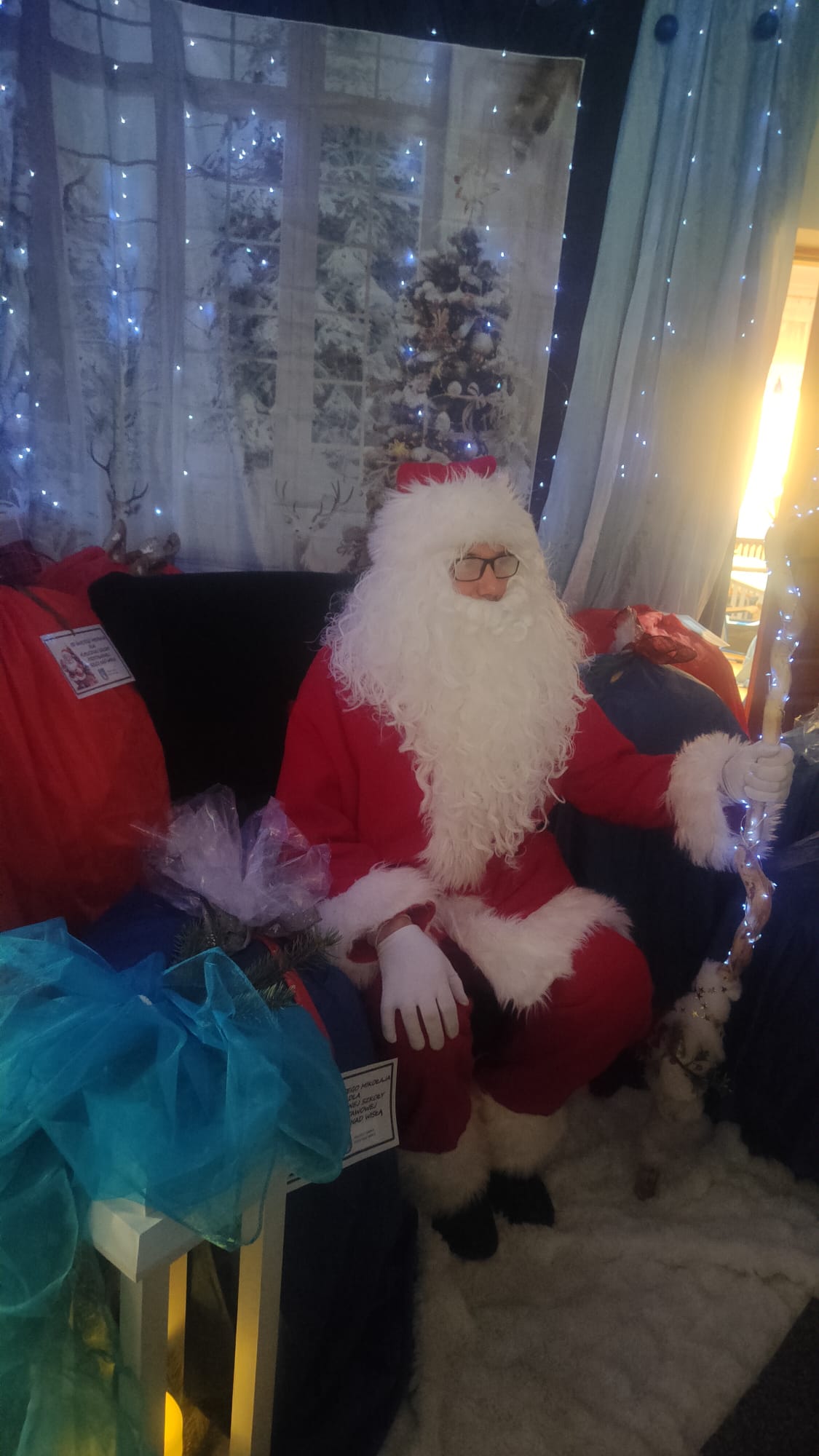 Wizyta Świętego Mikołaja w naszej szkole.