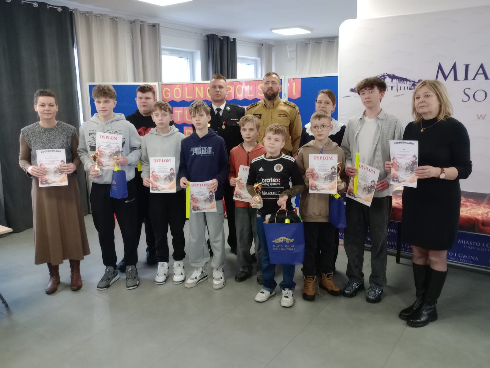 Ogólnopolski Turniej Wiedzy Pożarniczej ,,Młodzież zapobiega pożarom” – etap gminny