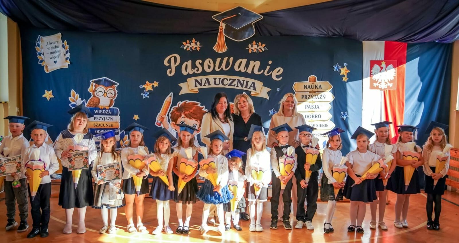 Uroczystość Ślubowania i Pasowania uczniów klasy pierwszej.